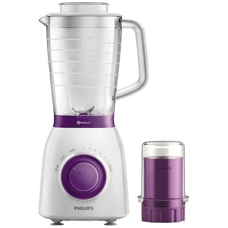 Blender Philips Viva Collection HR2163/00, 600 W, 1.5 l, 2 Viteze