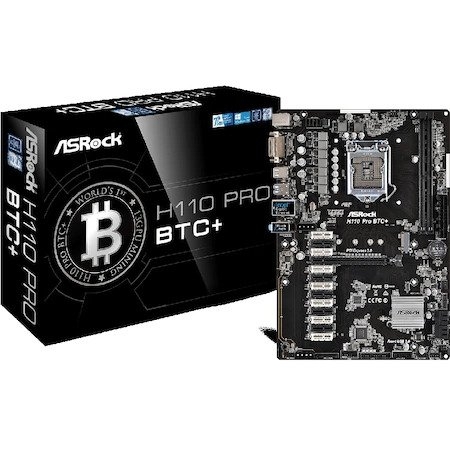 Placa de baza Asrock H110 PRO BTC+