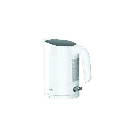 Fierbator de apa Braun WK3000 Wh, 2200 W, 1 l, Alb