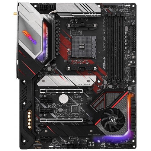 Placa de baza ASRock X570 PG VELOCITA, Socket AM4