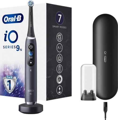 Periuta de dinti electrica Oral-B iO-9n, Black Onyx