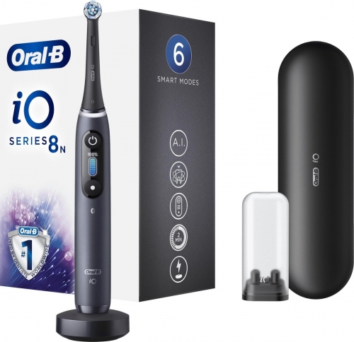 Periuta de dinti electrica Oral-B iO-8n, Black Onyx