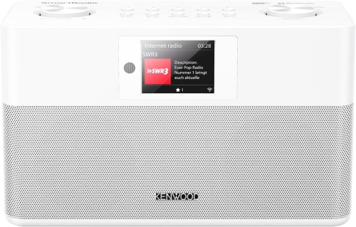 Radio Kenwood CR-ST100S-W, DAB+,Internet Radio, Spotify, Alb