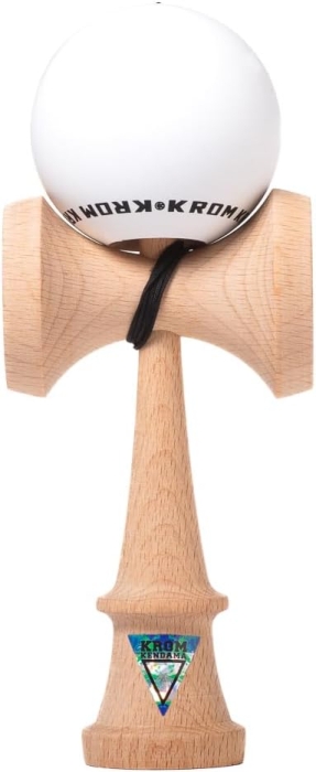 KROM Kendama POP Rubber, originala, Alb