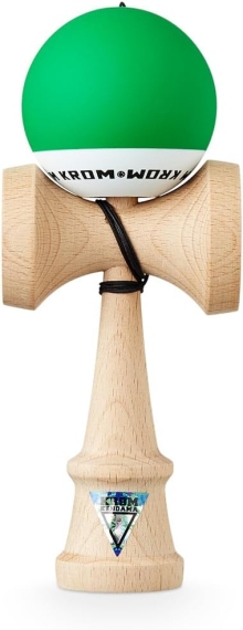 KROM Kendama POP Rubber, originala, Dark Green