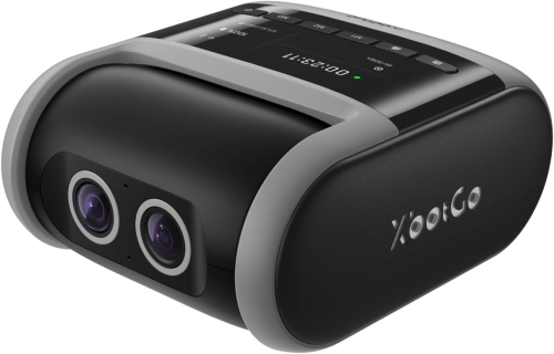Camera Sport AI XbotGo Falcon 4K, Auto Tracking 360°, Dual Camera, Live Streaming, Stabilizare, 4.5h Autonomie, Gri