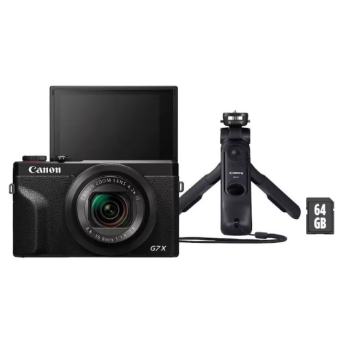 Kit Vlogging Canon PowerShot G7 X MK III Black