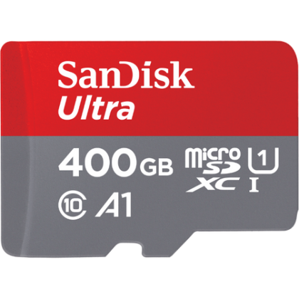 Card de memorie Sandisk microSDXC Ultra, 400 GB