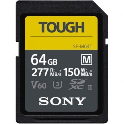 Card Sony SF-M Tough SDXC, 64 GB