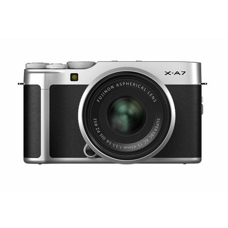 Aparat foto Mirrorless Fujifilm X-A7, negru/argintiu