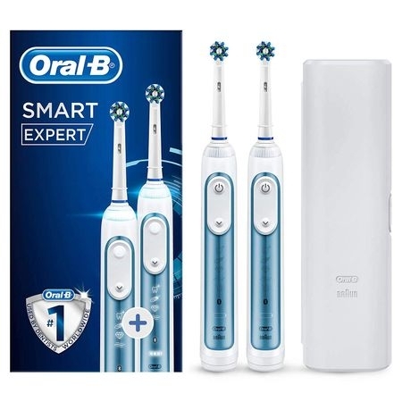 Set 2 periute de dinti electrice Braun Oral-B Smart Expert