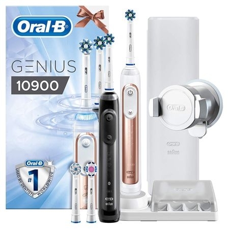 Pachet 2 periute de dinti electrice Braun Oral-B Genius 10900