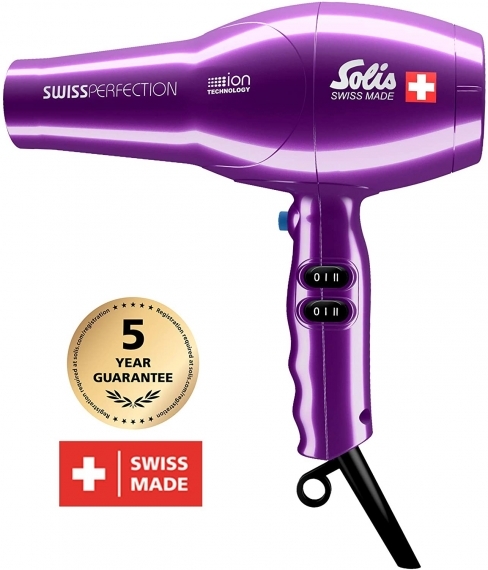 Uscator de par Solis Swiss Made, violet