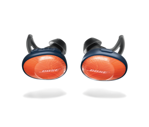 Casti Bose SoundSport Free, Orange-Navy