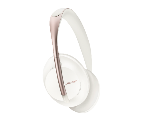 Casti audio Bose 700, Wireless, Noise cancelling, Alb