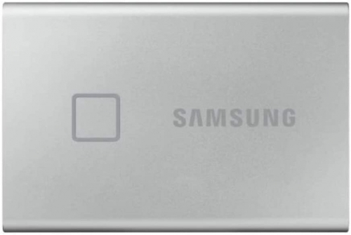 SSD extern Samsung T7 Touch, 2TB, USB 3.2, argintiu