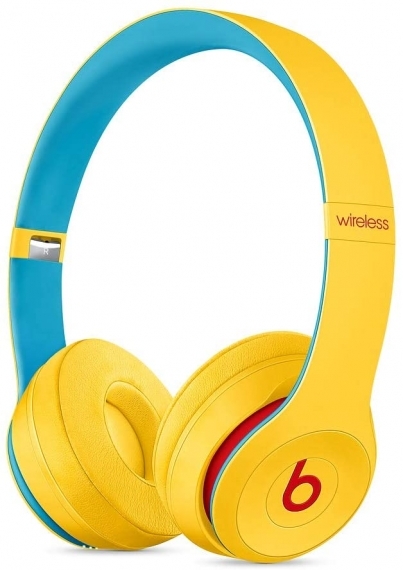 Casti wireless Beats Solo3 by Dr. Dre, Club Collection, Galben