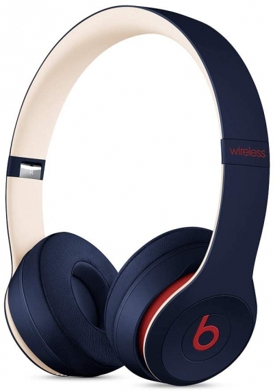 Casti wireless Beats Solo3 by Dr. Dre, Club Collection, Blue Navy