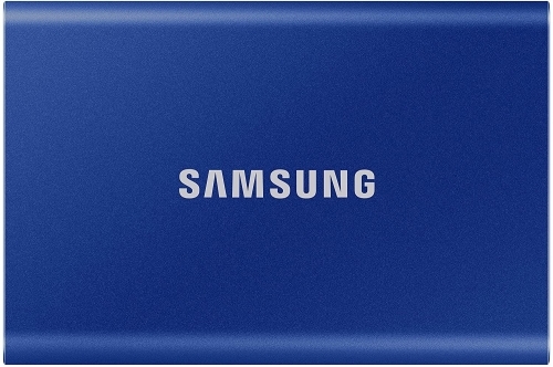 SSD extern Samsung T7 portabil, 1TB, Indigo Blue