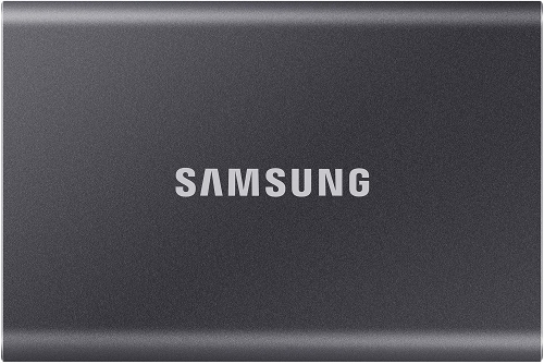 SSD extern Samsung T7 portabil, 2TB, Titan Grey