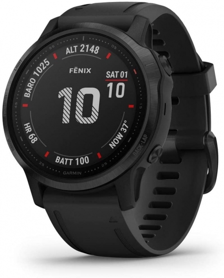 Ceas Smartwatch Garmin Fenix 6S Pro, Black