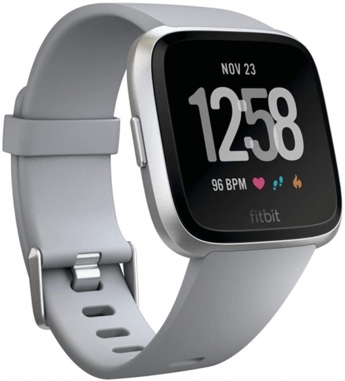 Ceas smartwatch Fitbit Versa, Argintiu