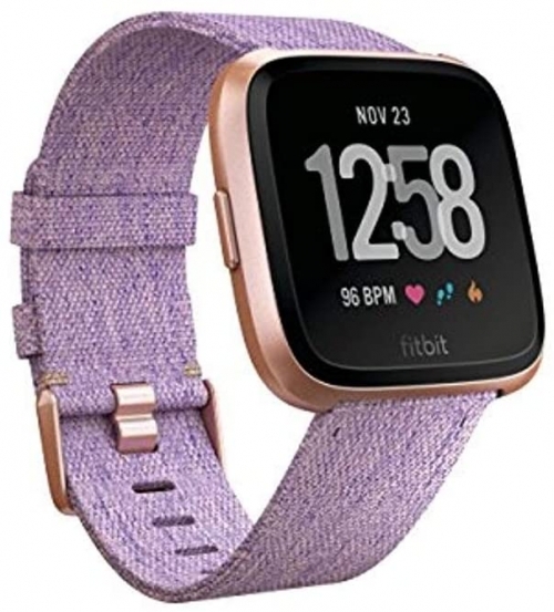 Ceas smartwatch Fitbit Versa, Lavender Woven