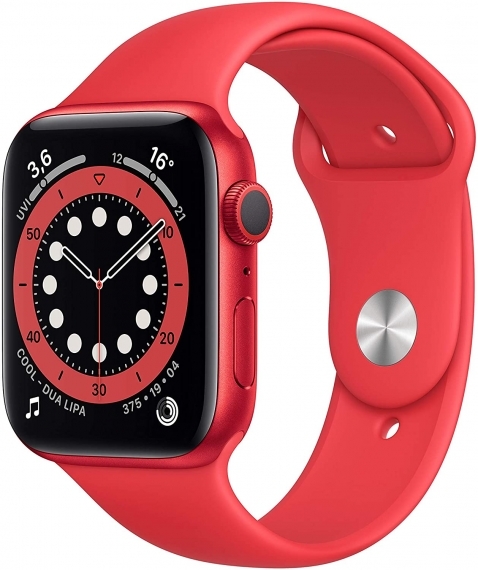 Apple Watch 6, GPS, 40mm, Red Sport Band