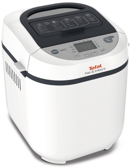 Masina de paine Tefal Pain et Tresors, 700W, Alb/Negru