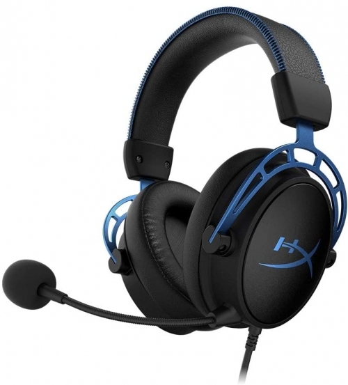 Casti gaming HyperX Cloud Alpha S, Albastru