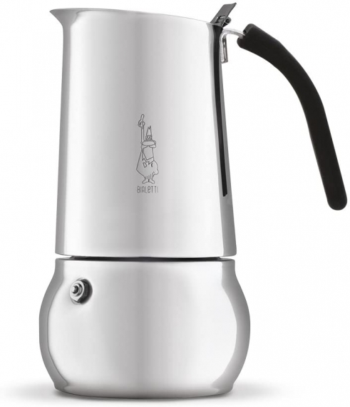 Cafetiera Bialetti Kitty, 10 cesti, Argintiu