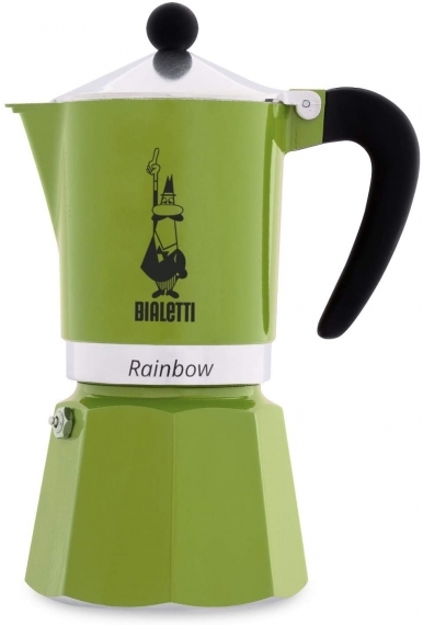 Cafetiera Bialetti Rainbow, 6 cesti, Verde