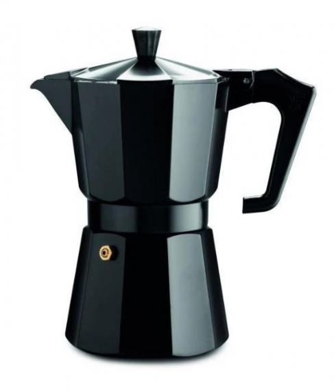 Cafetiera Pezzetti ItalExpress, 6 cesti, Negru