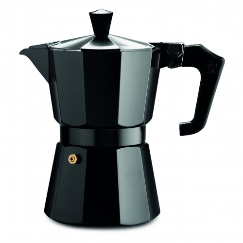 Cafetiera Pezzetti ItalExpress, 3 cesti, Negru