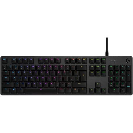 Tastatura mecanica gaming Logitech G512 RGB Lightsync, Switch GX Red