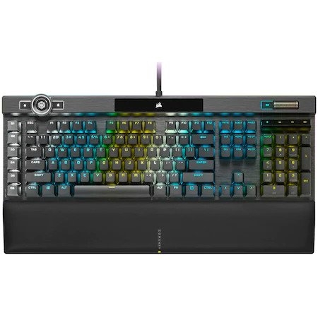 Tastatura mecanica gaming Corsair K100, switch Cherry MX Speed