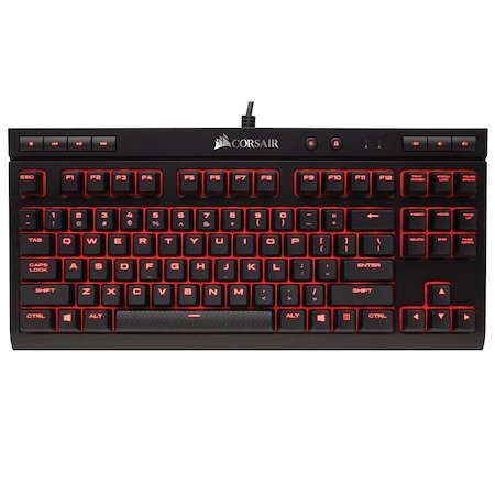 Tastatura mecanica gaming Corsair K63m, Switch MX Red