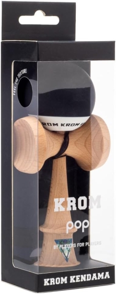 KROM Kendama POP Rubber, originala, Negru