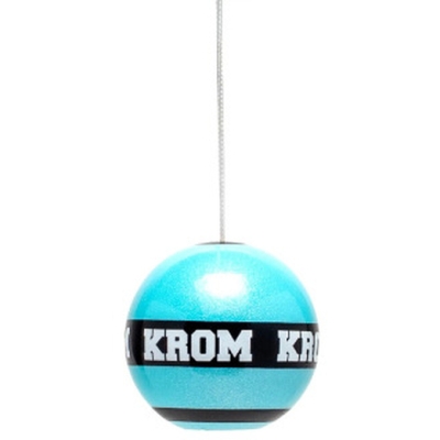 KROM Kendama MIKRO, kendama in miniatura, lemn de fag, 8cm, Albastru deschis