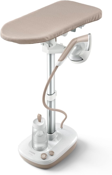 Masa si fier de calcat Philips Seria 6000, 1800 W, AIS6010/10, Alb/Bej