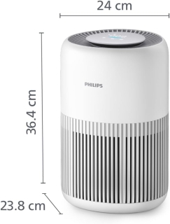 Purificator de aer Philips Seria 900 AC0950/10, filtru HEPA NanoProtect, 65 m²