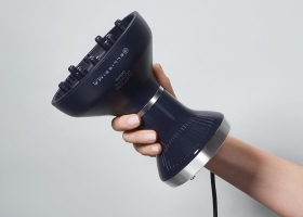 Uscător de păr Bellissima Diffon Supreme Deluxe, tehnologie ionică, difuzor XL, albastru