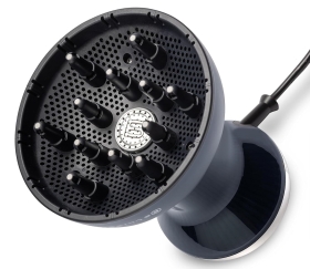 Uscător de păr Bellissima Diffon Supreme Deluxe, tehnologie ionică, difuzor XL, albastru