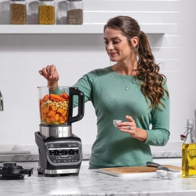 Blender & Soup Maker Ninja HB150, 1000W, 1.7L, 10 programe, Negru