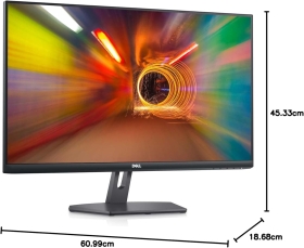 Monitor LED Dell S2721NX, 27", FullHD, 75Hz, IPS, 4ms, AMD FreeSync, Negru