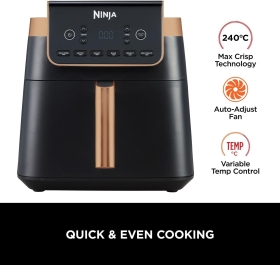 Friteuza air fryer cu aer cald Ninja MAX PRO AF180EUCP