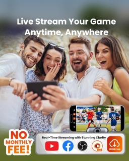 Camera de actiune sportiva inteligenta Chameleon AI XbotGO, 