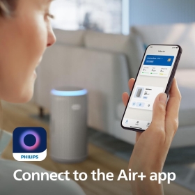 Philips PureProtect 3200 Series - Purificator de Aer Inteligent, Filtru HEPA si Carbon Activ AC3210/12