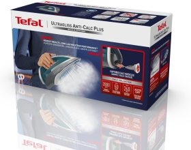 Fier de calcat, Tefal FV6842E0, 2800W, Albastru