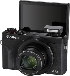 Aparat foto compact Canon Powershot G7X III, 20.1MP, 4K, Negru